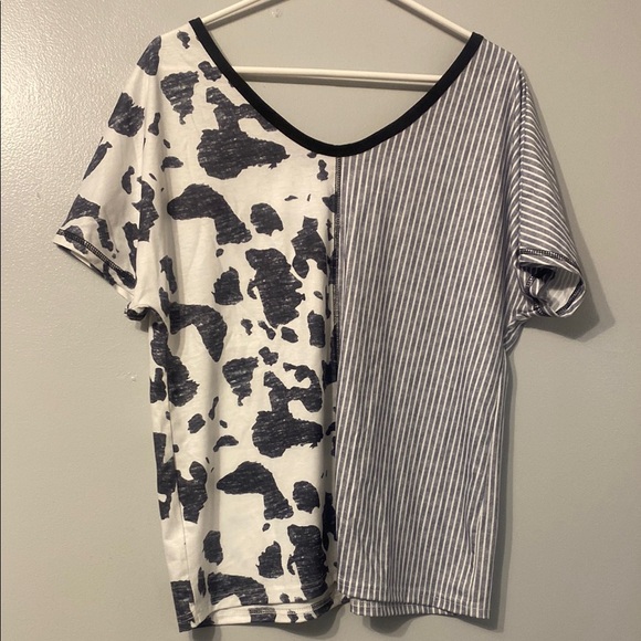Cow print short size large - Picture 2 of 3